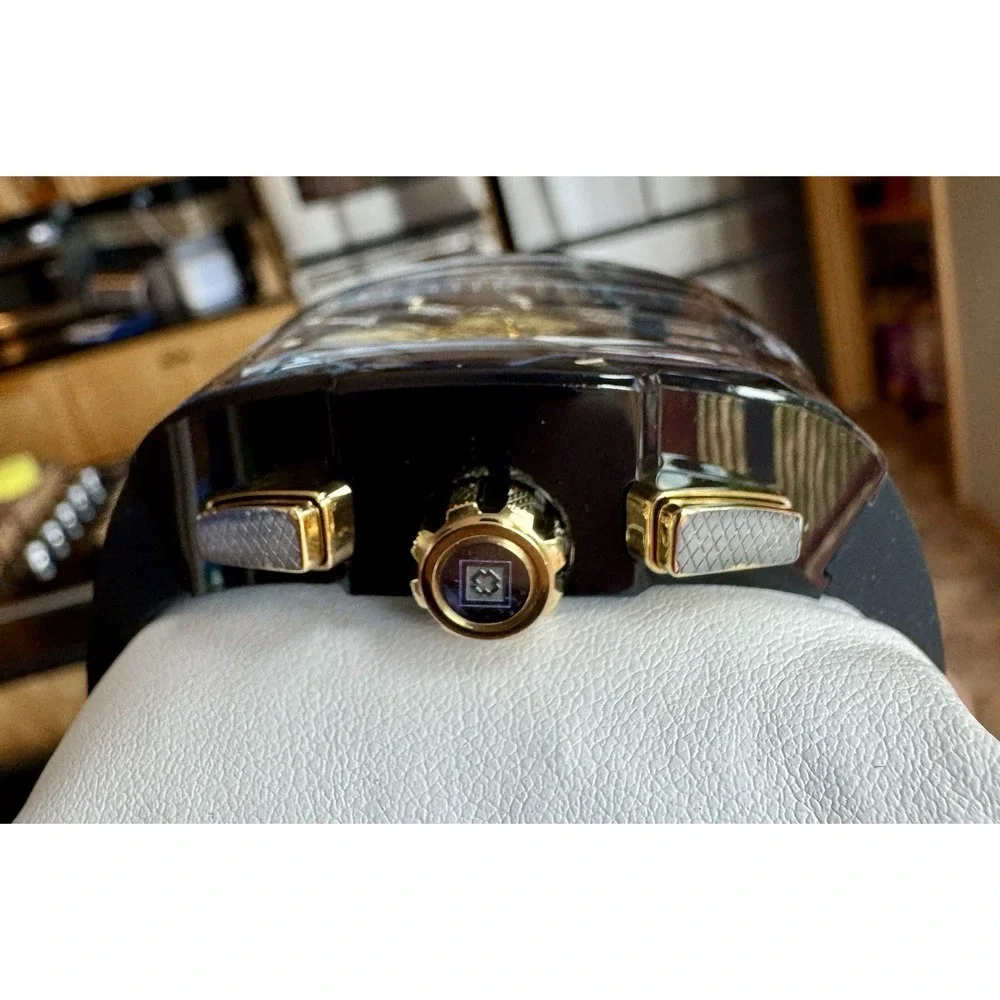 Invicta S1 Rally Vortce 49982 Men's 47mm Chronograph Watch Black Gold New Box
